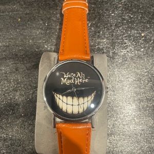 The chechire cat Alice in wonderland watch